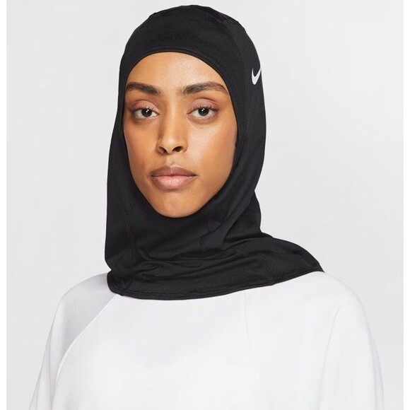 Nike Pro Hijab Dri-FIT Volleyball Basketball Track Head Cover Women’s Sz XS/S - Picture 2 of 6